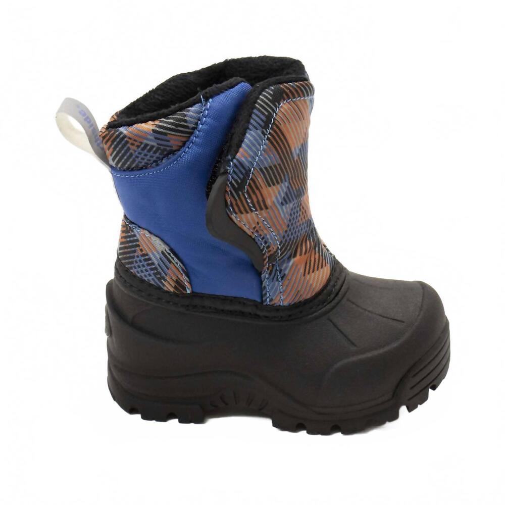 NEW NORTHSIDE toddler's flurrie reflective insulated winter boots in navy
